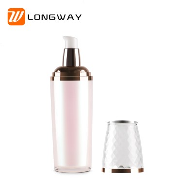 50ml luxury small round empty cosmetic plastic acrylic bottle